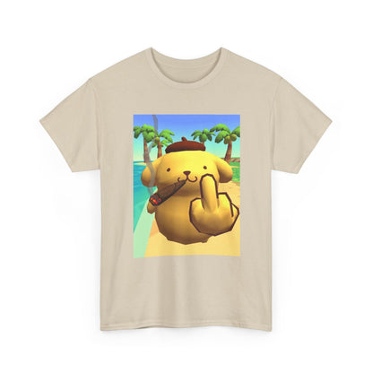 Pompompurin Smoking And Flipping The Bird