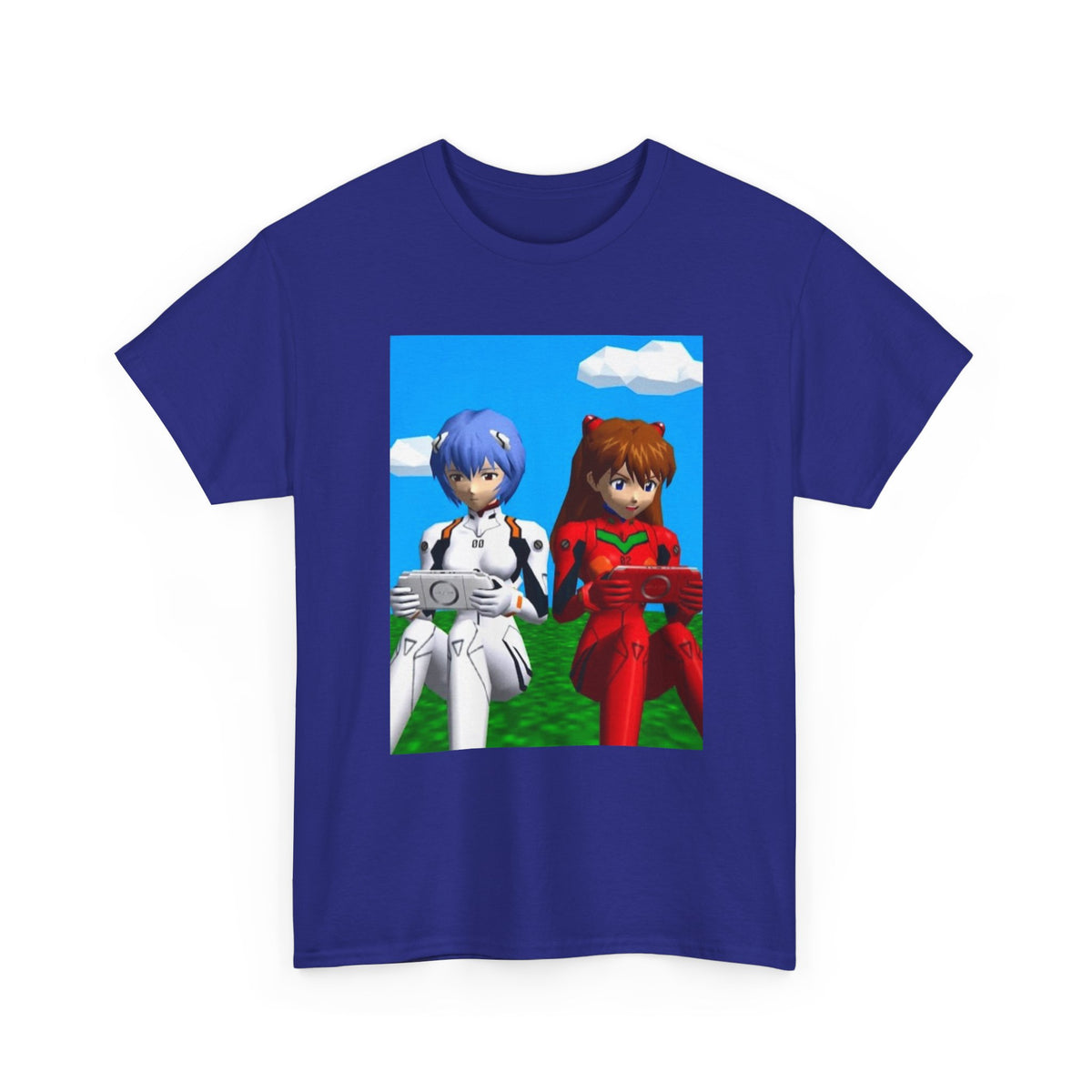 Rei And Asuka Gaming On PSPs Tee