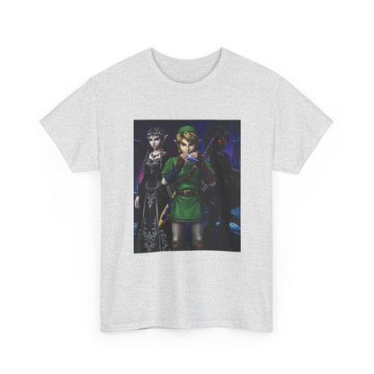 Link Playing Ocarina With Dark Companions Tee