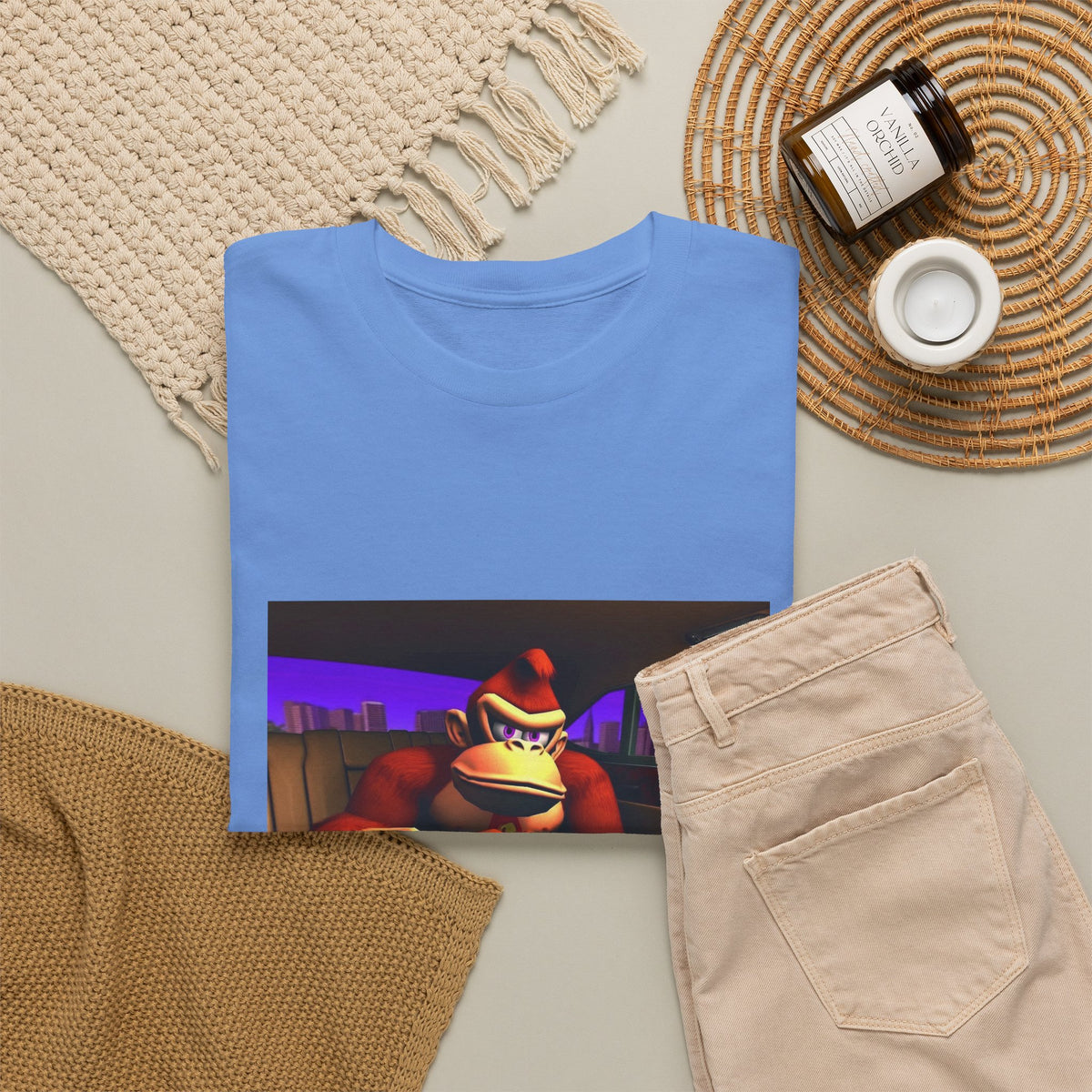 Donkey Kong Pouring Lean In Car
