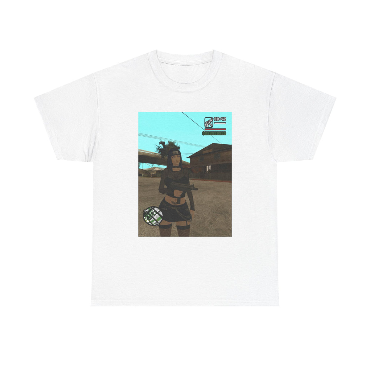 GTA San Andreas Female Ninja Character Tee