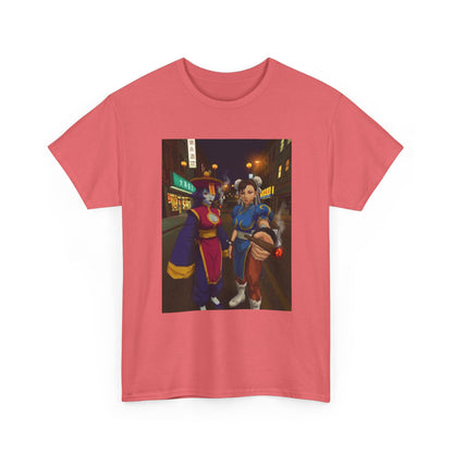 Hsien-Ko And Chun-Li Sharing Blunts Tee