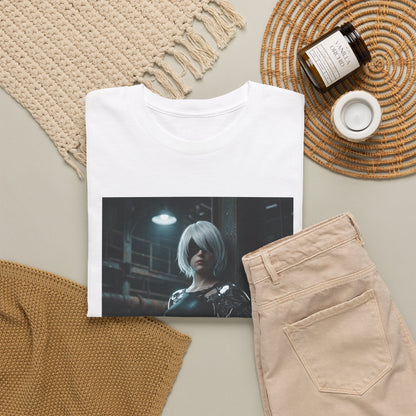 Android In Melted Chrome Cyberpunk Tee