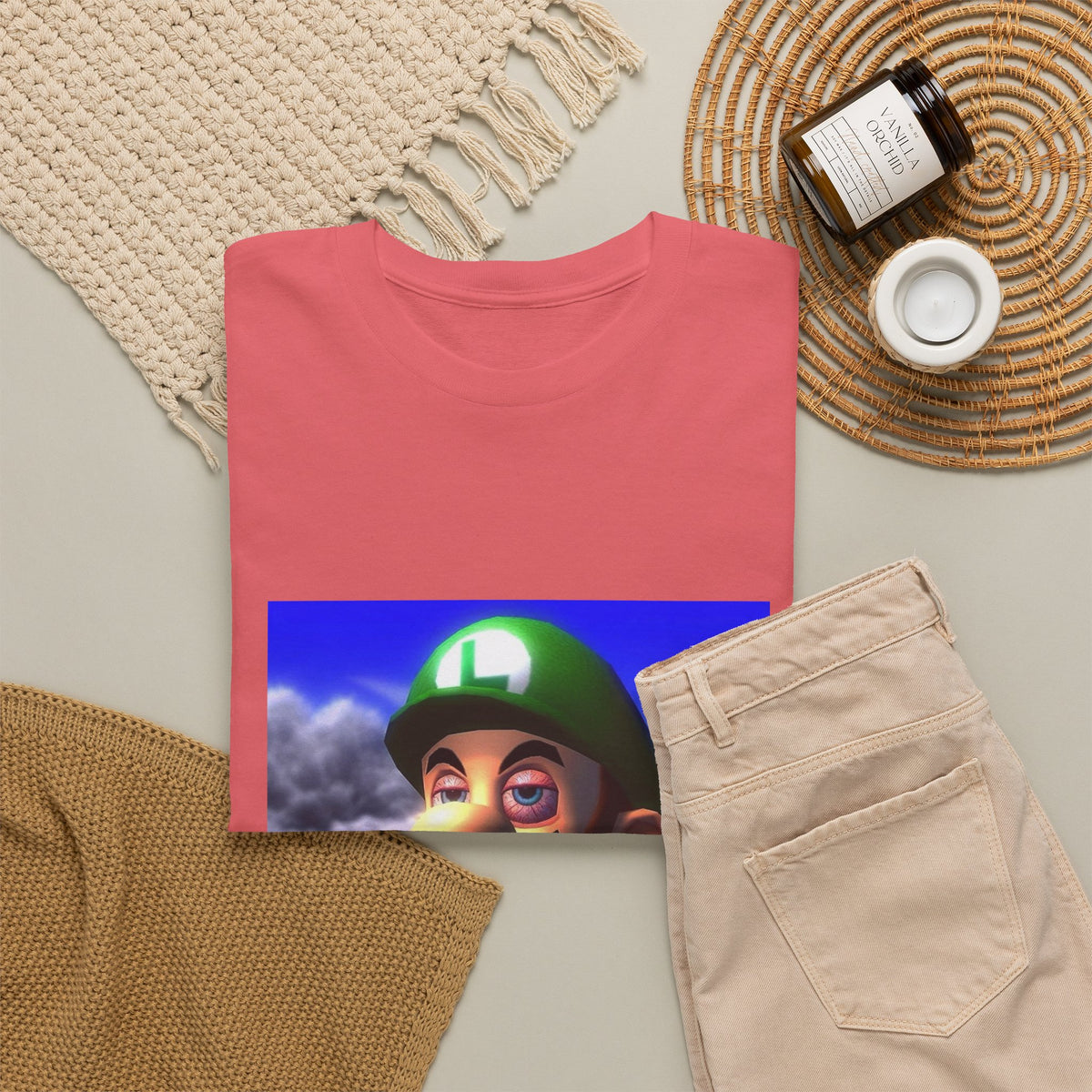 Masked Rider Blowing Smoke Tee