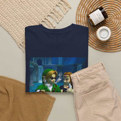 Link And Zelda Chillin' By The Water