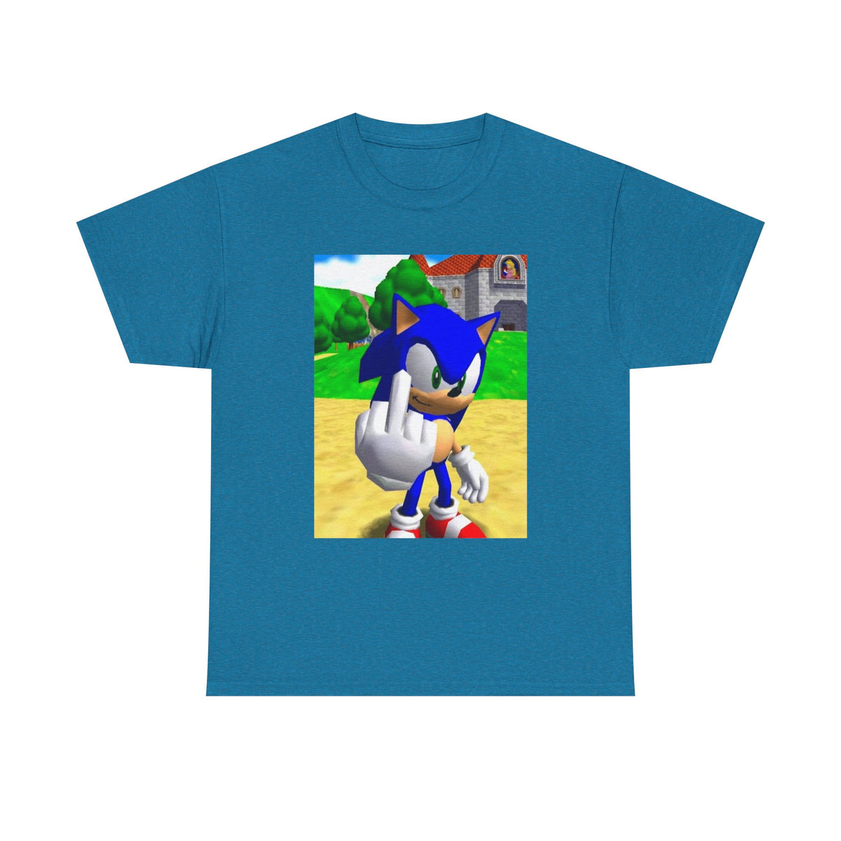 Sonic Flipping The Bird Tee