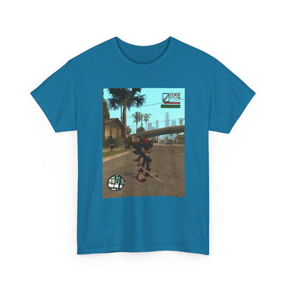Shadow The Hedgehog Katana Wielding in Grove Street Tee