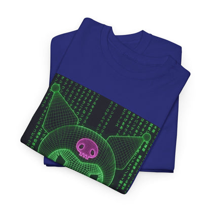 Wireframe Kuromi Flipping The Bird Tee