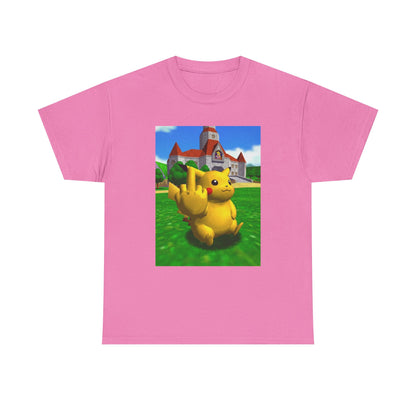 Pikachu Flipping The Bird Tee