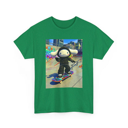 Edgy Cinnamoroll Skater Flipping Off Tee