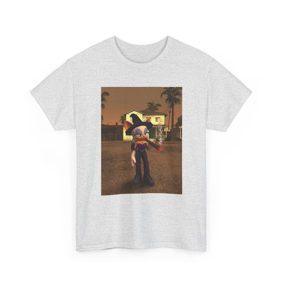 Rouge The Bat Smoking A Blunt Tee