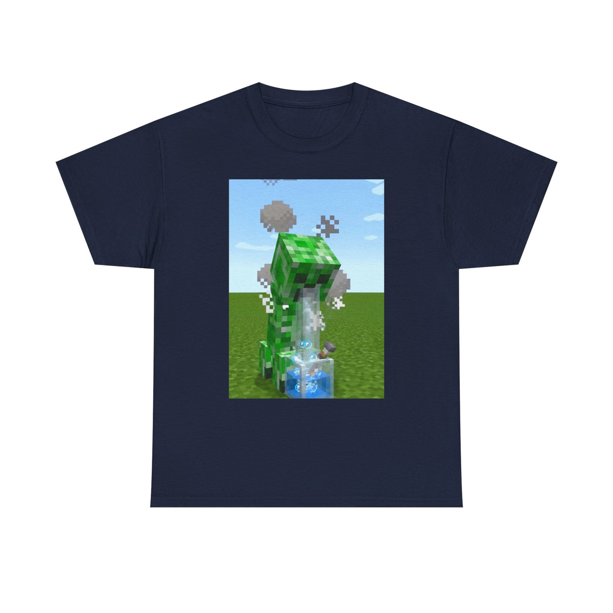 Creeper Hitting The Bong On Green Field