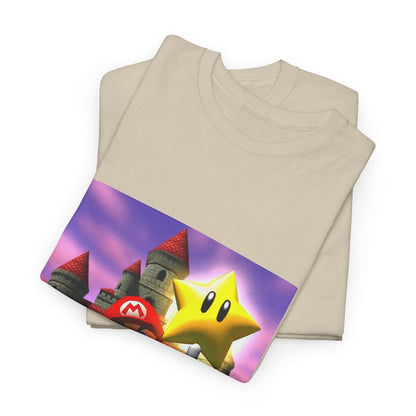 Mario Flips Off The Star Tee
