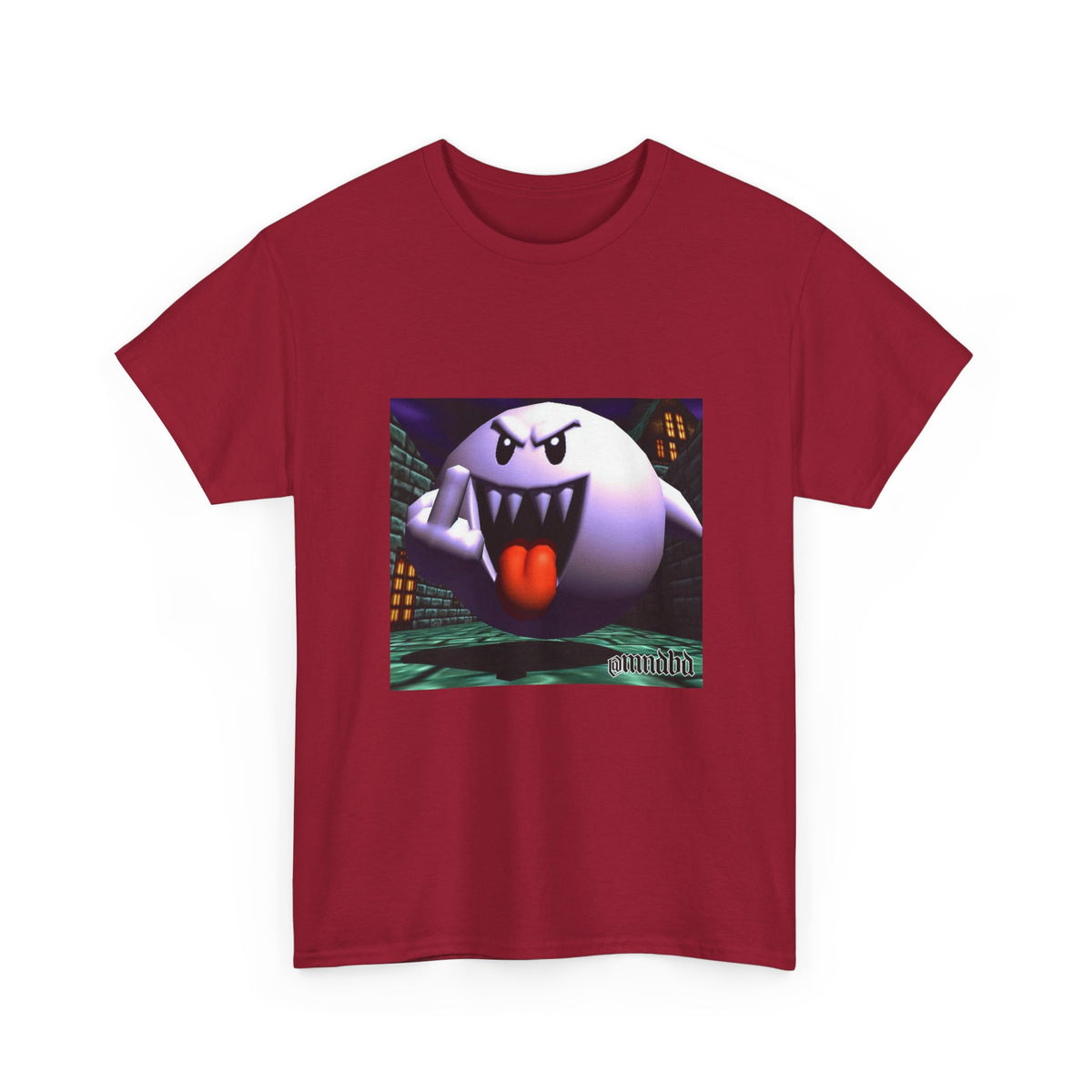 Aggressive Boo Flipping The Bird Tee