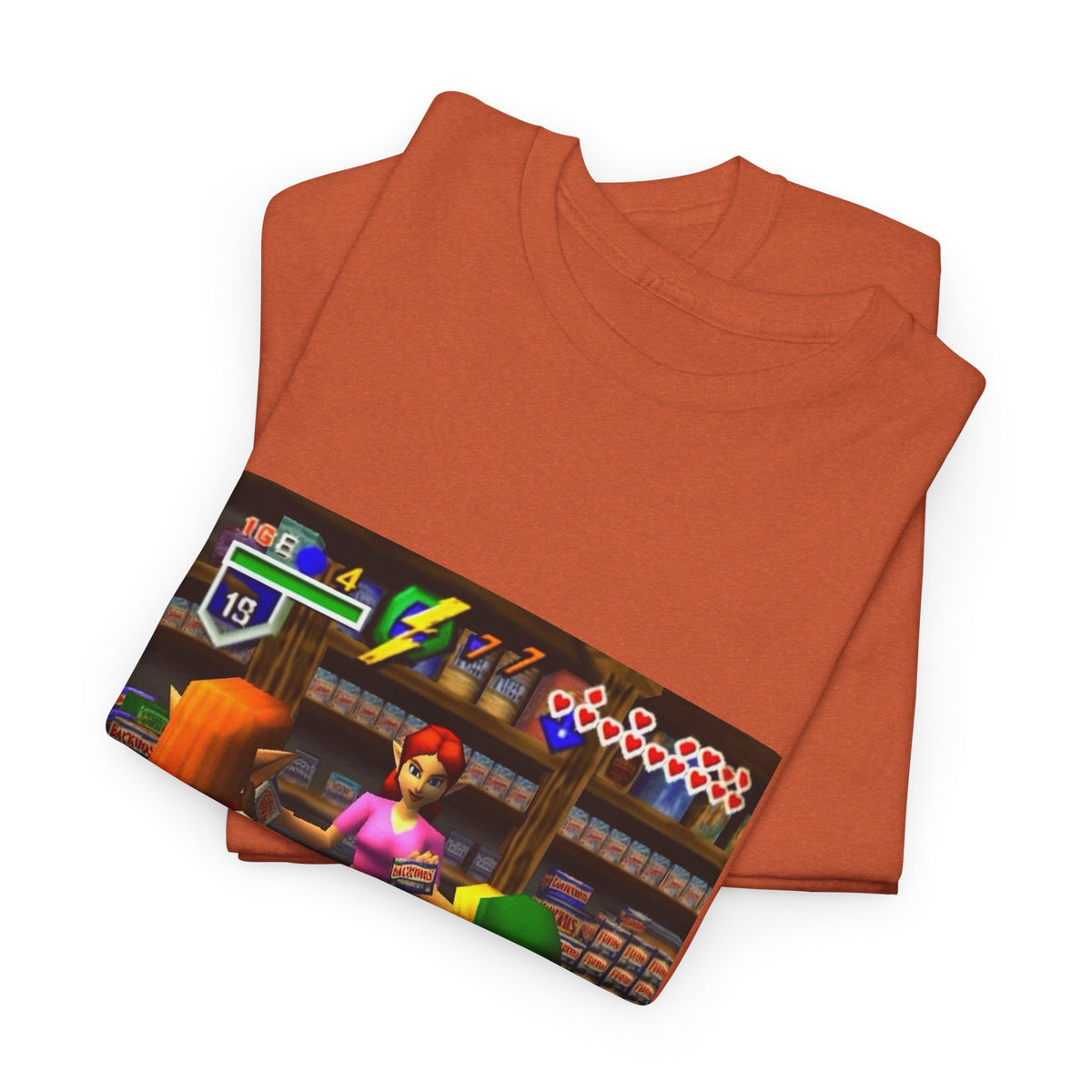 Link Buying Backwoods In Hyrule Shop Tee