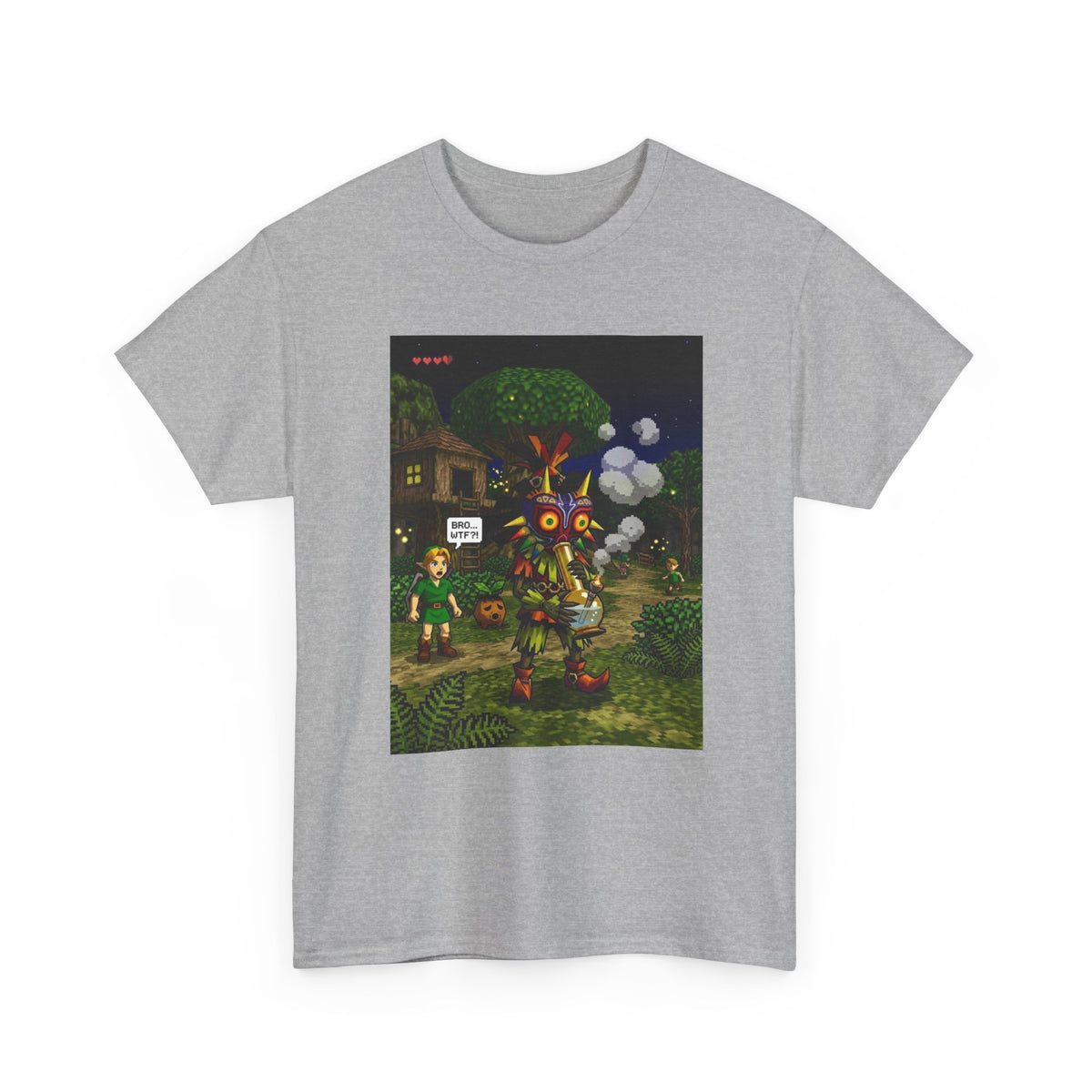 Skull Kid Bong Hit With Link