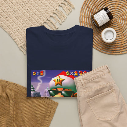 Cool Mario Santa Smoking Cigar Tee