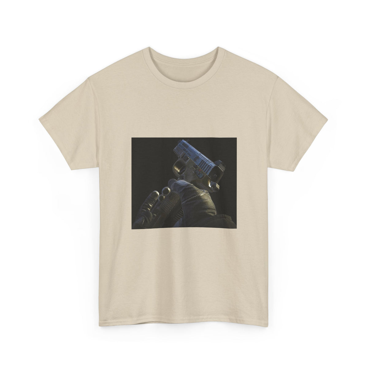 Echoed Green Graphic Tee