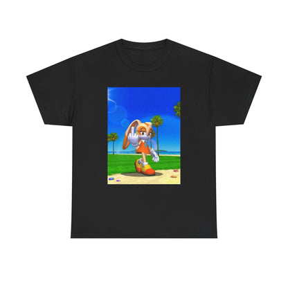 Cream The Rabbit Giving The Finger Tee