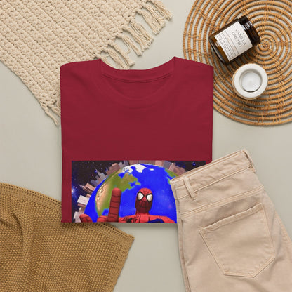 Spider-Man Flipping Off The World Tee