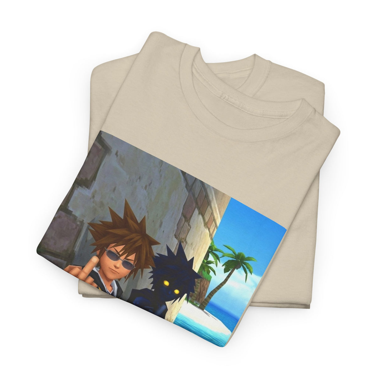 Sora And Shadow Flipping You Off