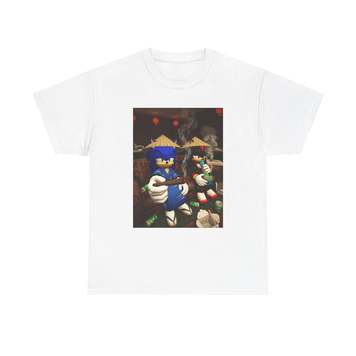 Sonic And Shadow Chillin' Like Villains Tee