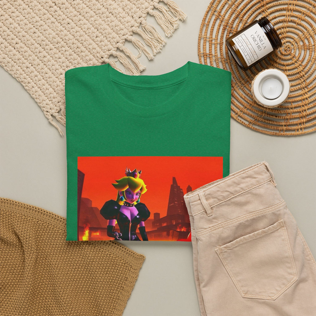 Dark Princess Peach Dominates Mario Tee