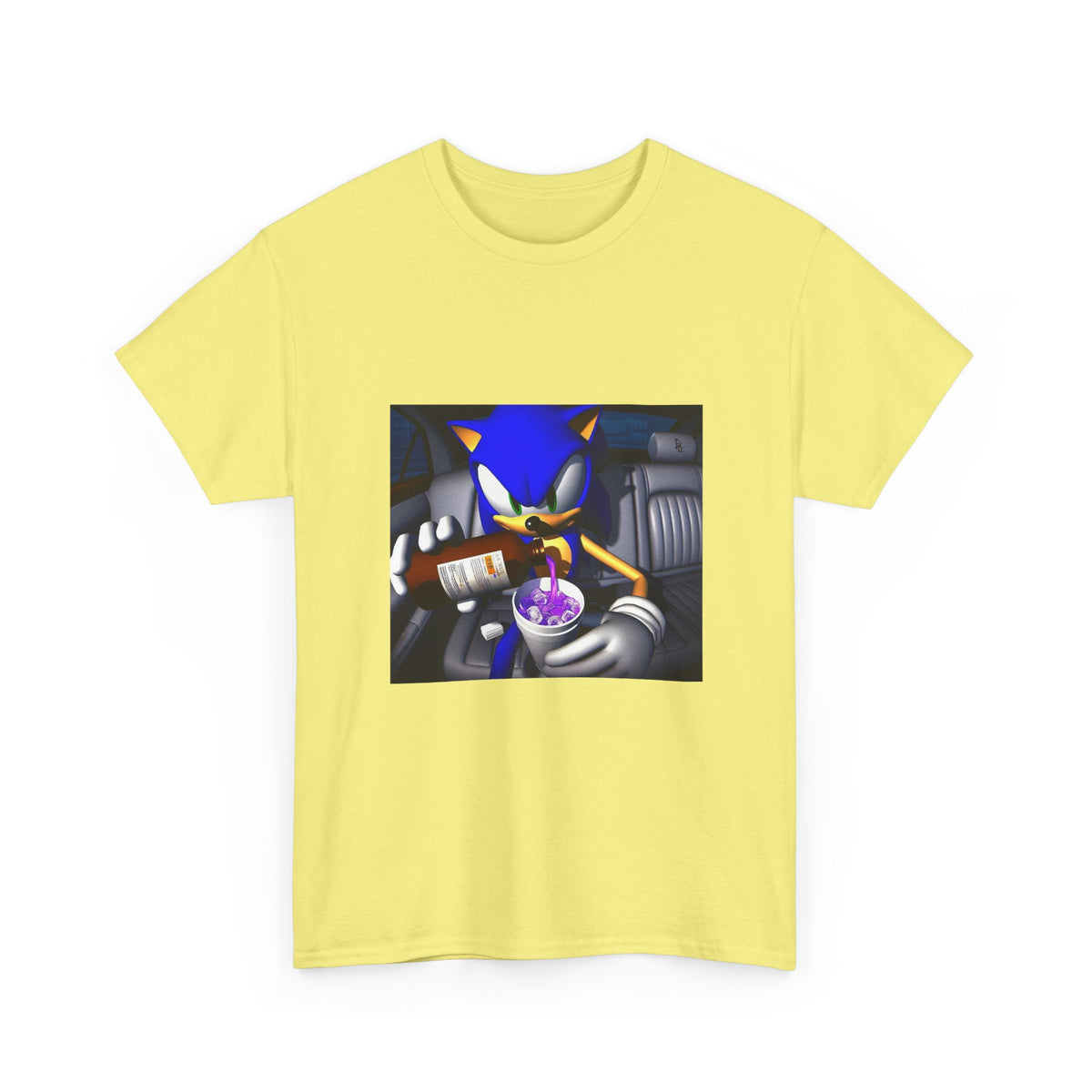 Sonic Pouring Up In The Ride Tee