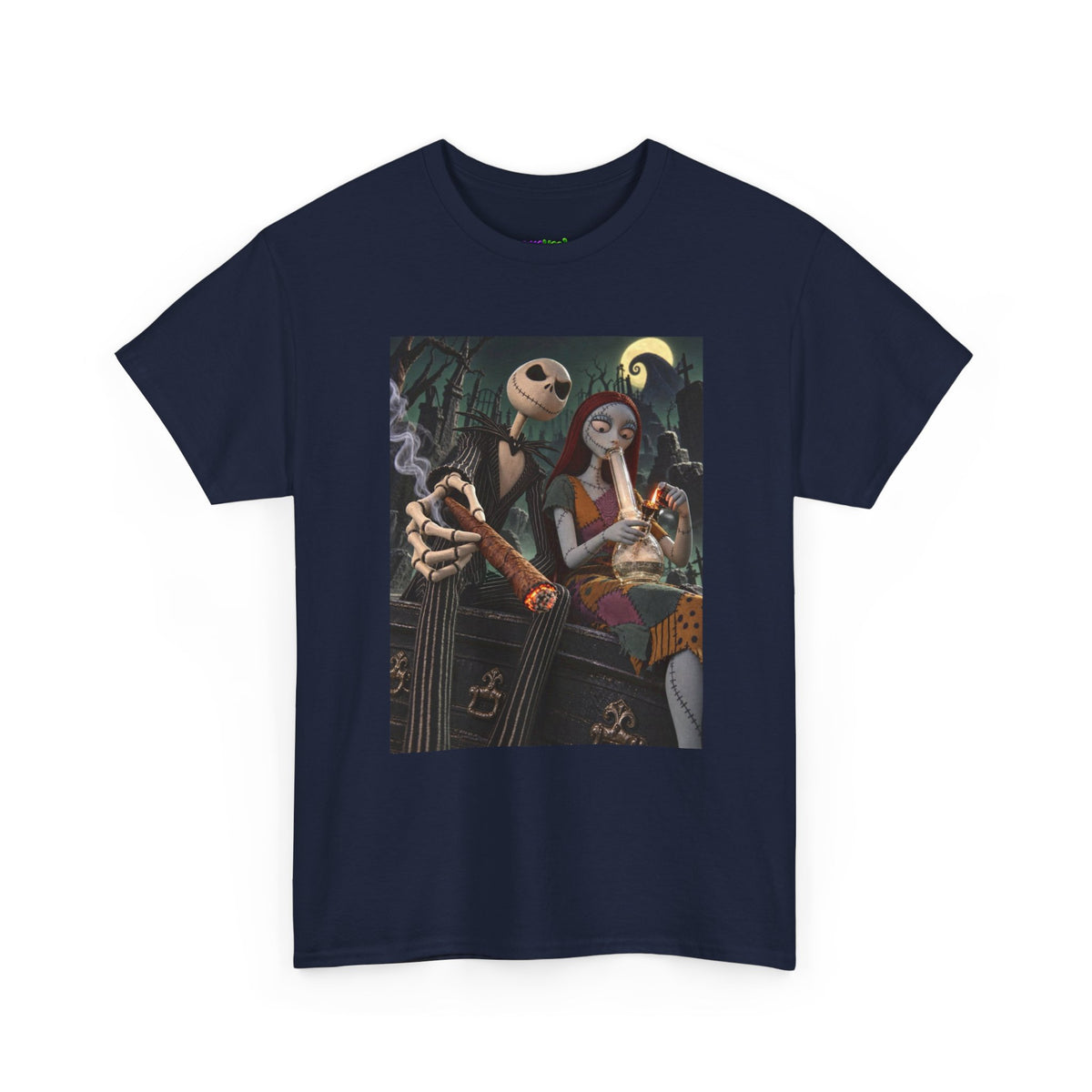 Midnight Green Dream Graphic Tee (Design 1)