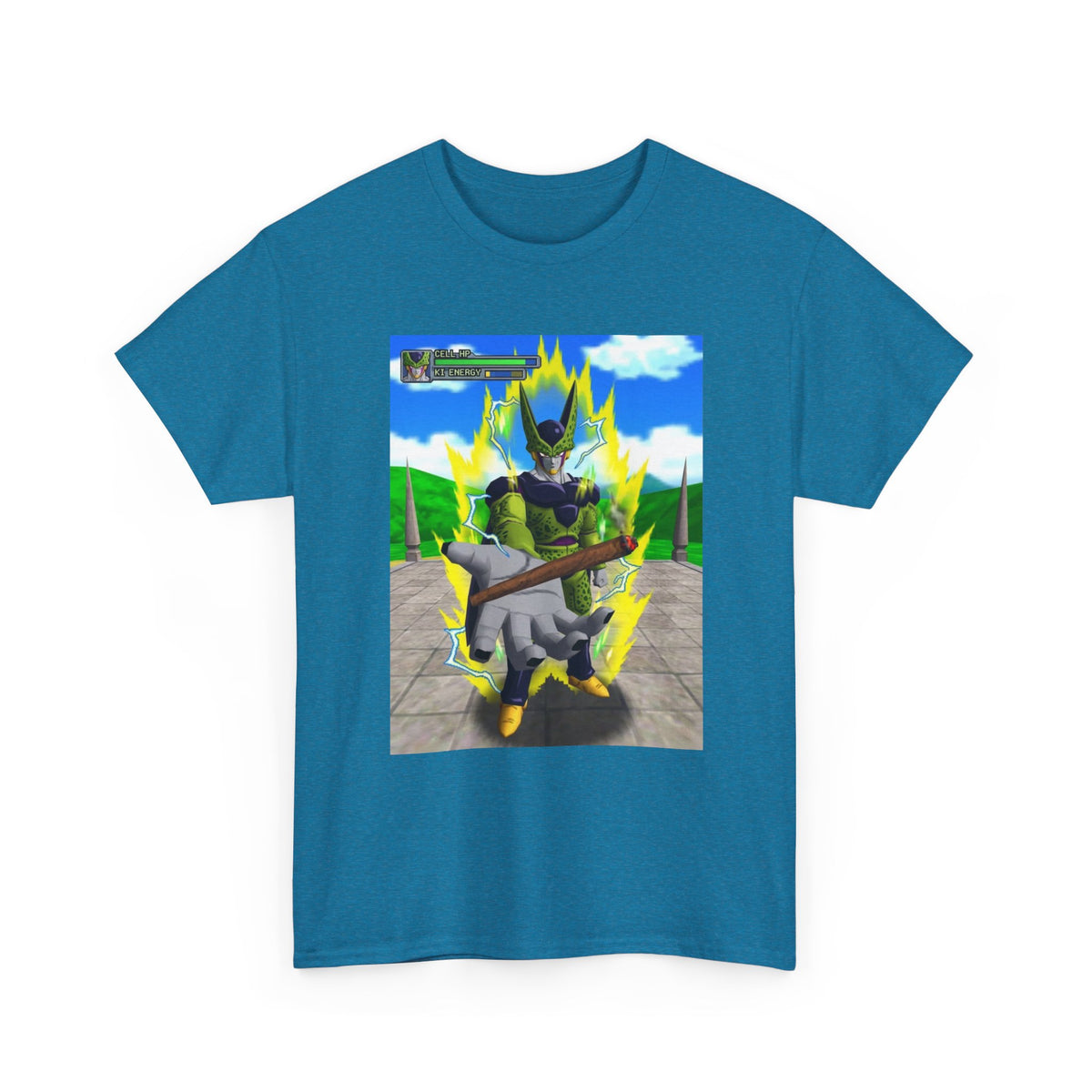 Perfect Cell Powering Up With A Blunt