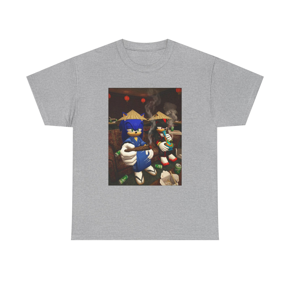 Sonic And Shadow Chillin' Like Villains Tee