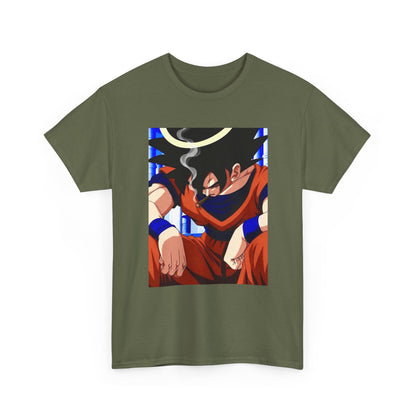 Goku Chilling With A Halo Blazin' Tee