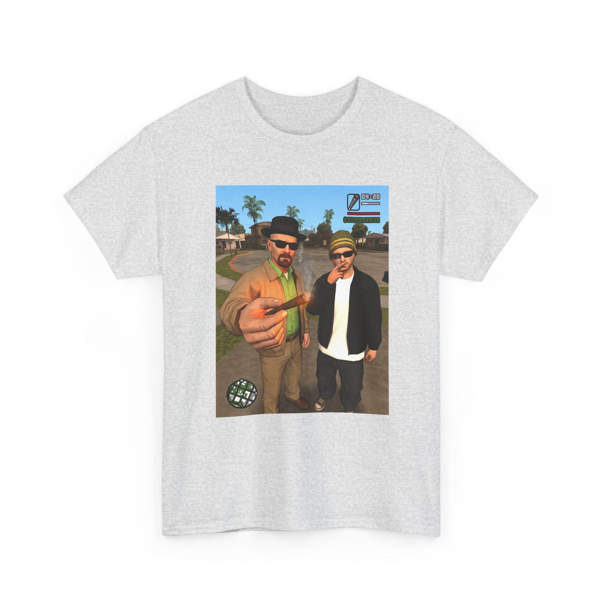 Walter And Jesse Smoking In San Andreas (Design 2)