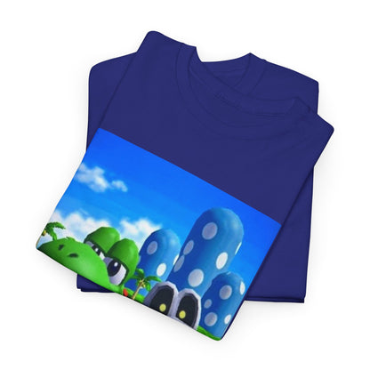 Yoshi and Dry Bones Flipping The Bird Tee (Design 4)