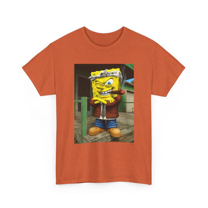 Gangster Sponge Winking and Smoking
