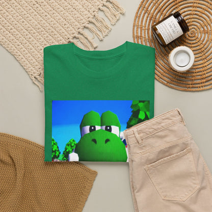 Yoshi Giving The Finger Tee (Design 4)