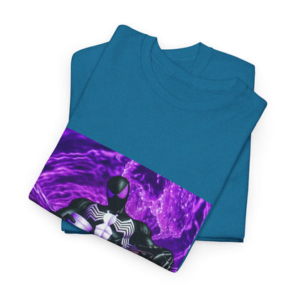 Symbiote Spider-Man Chilling with Lean Tee