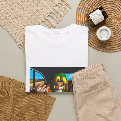 N64 Link Pouring Purple Lean Tee