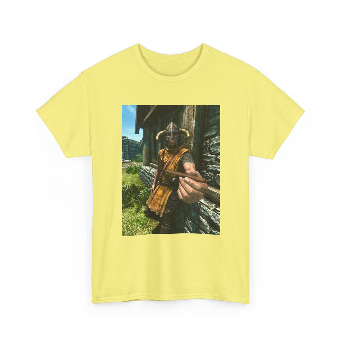 Horned Warrior Offering A Blunt Tee