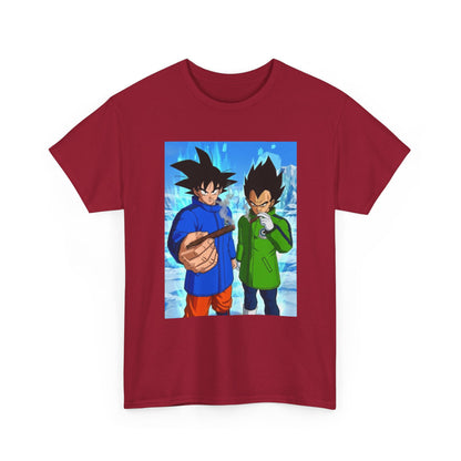 Goku and Vegeta Chillin' On Ice