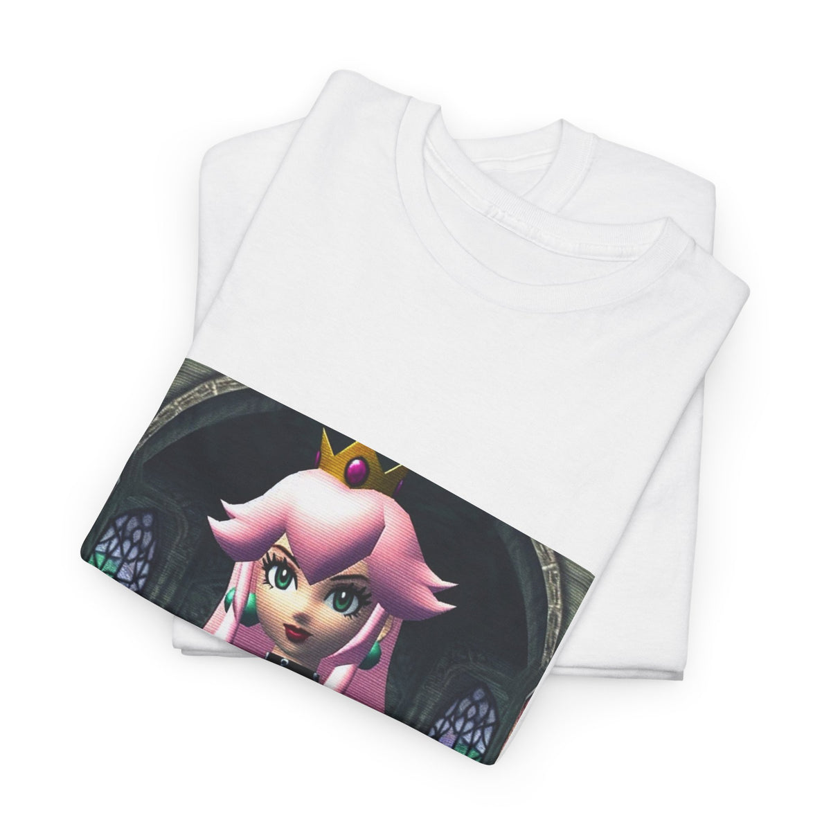 Goth Princess Peach In The Castle Tee