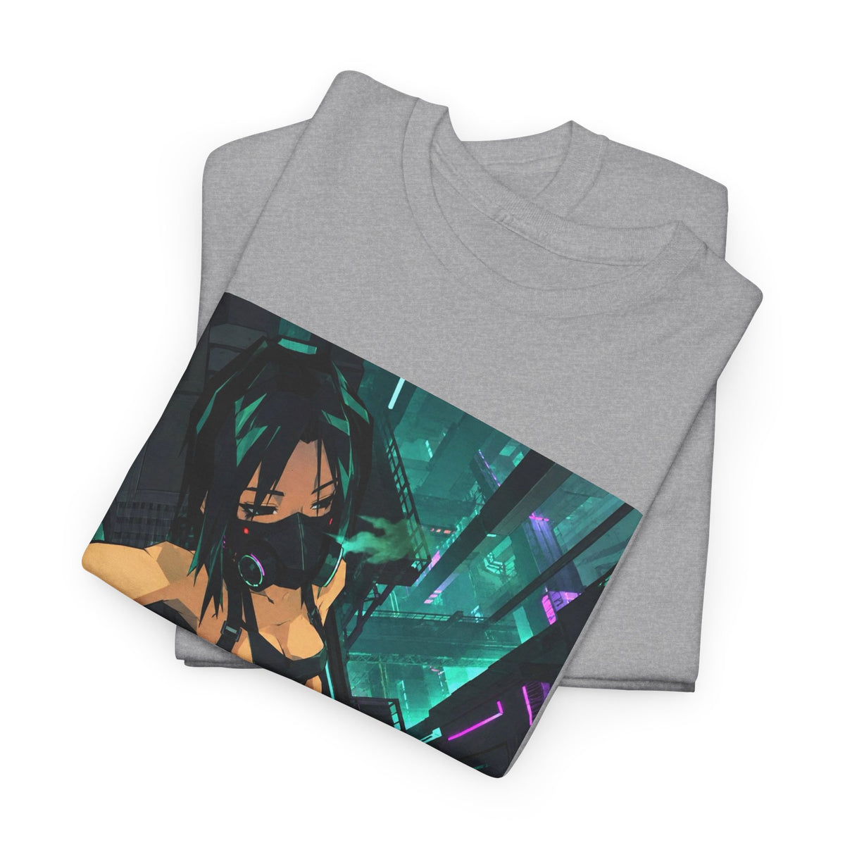 Midnight Ember Leaf Graphic Tee