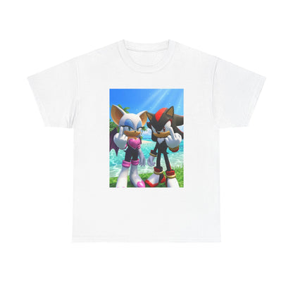 Rouge And Shadow Flipping The Bird Tee (Design 3)