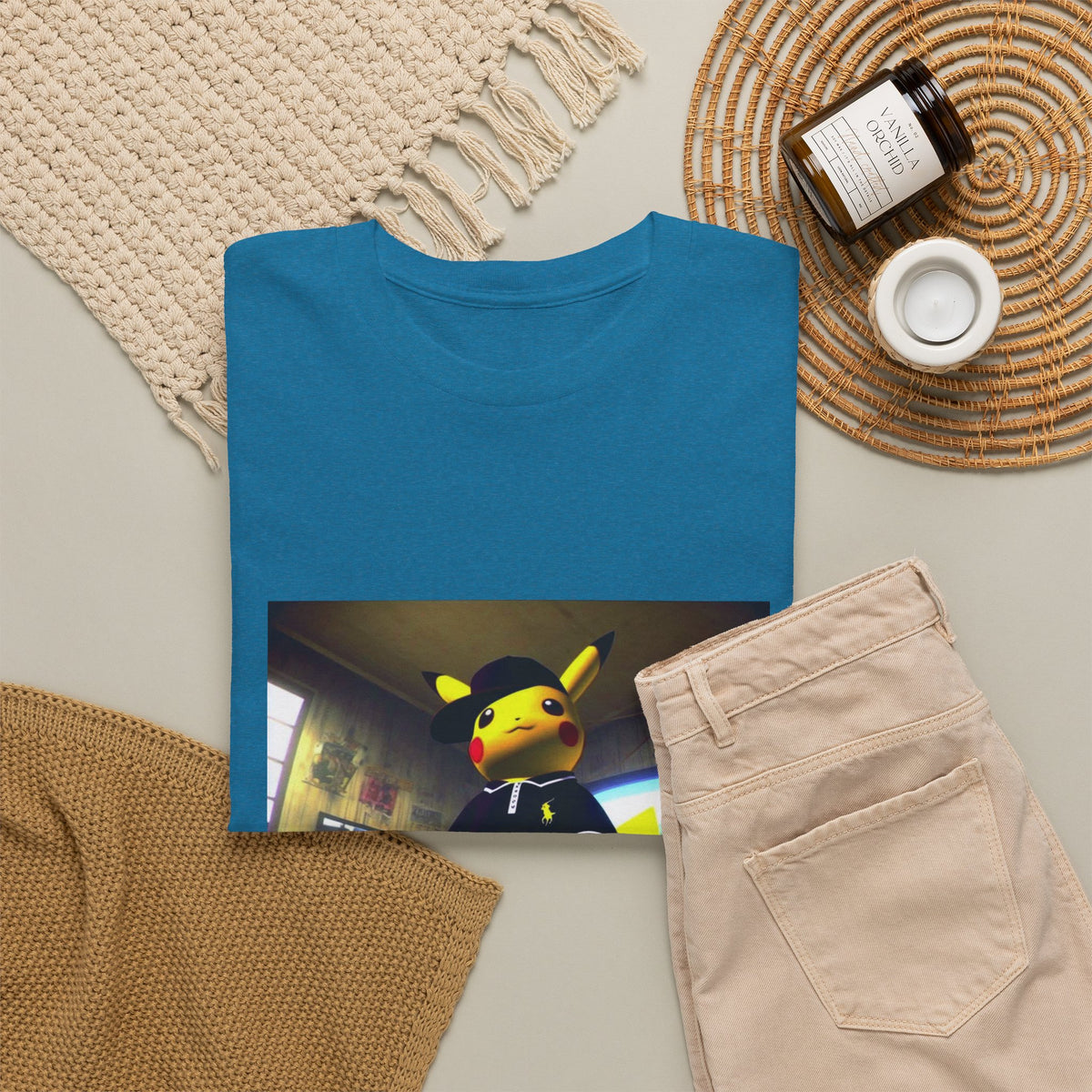 Pikachu Dressed In Streetwear Swag Tee