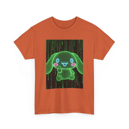 Wireframe Bunny Flips The Bird Tee