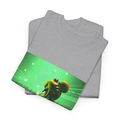 Punk Princess DJ Spinning Tracks Tee
