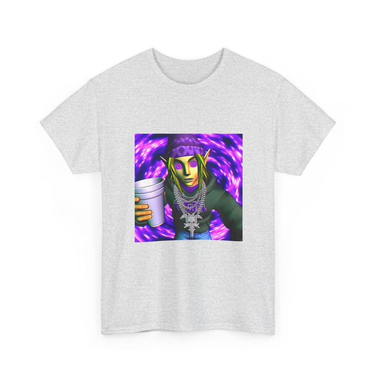 Dripped-Out Elf With Lean Cup