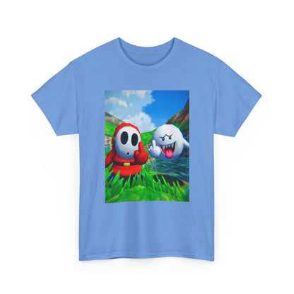 Shy Guy And Boo Flipping Off Tee