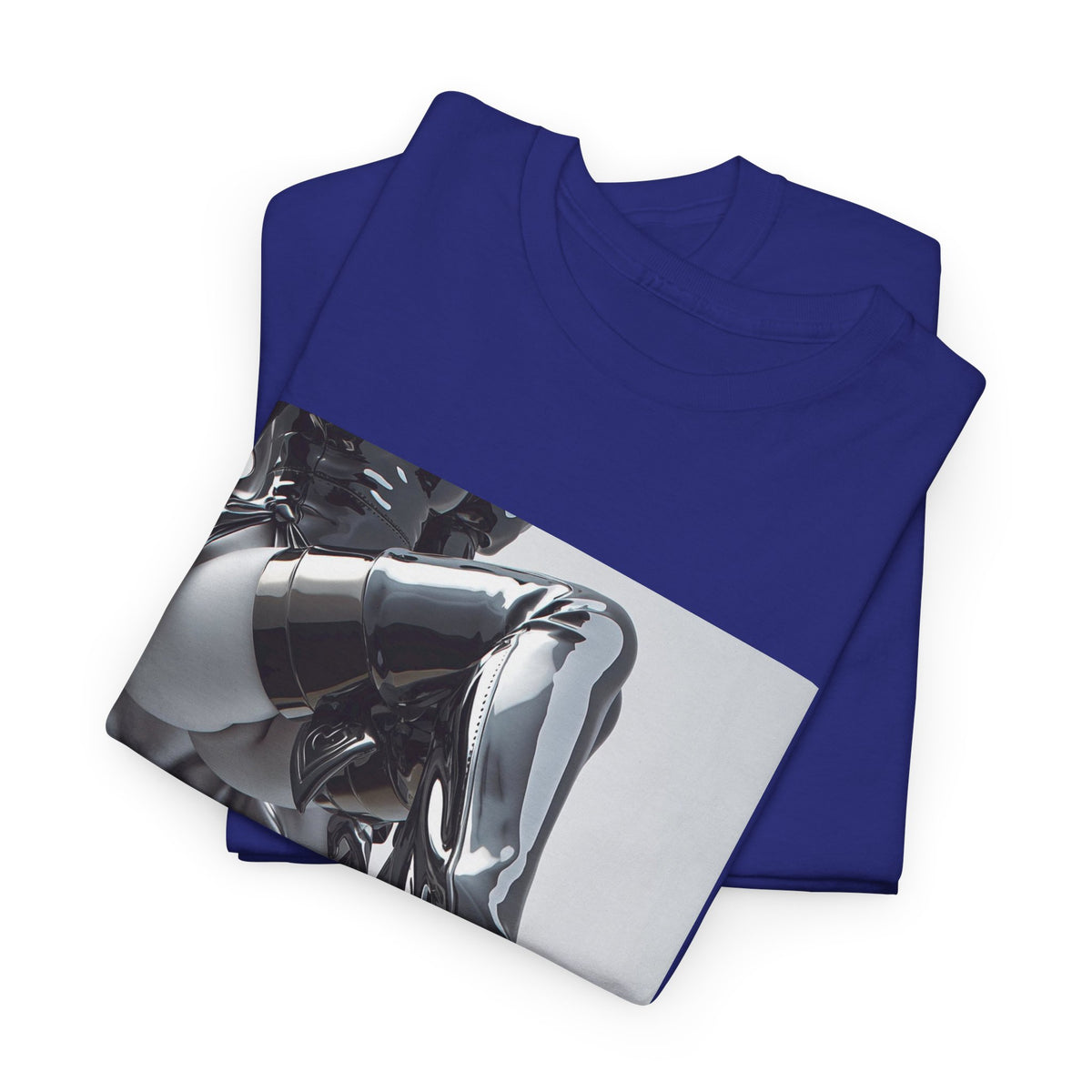 Liquid Chrome Flow Graphic Tee