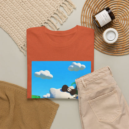 Edgy Kitty Flipping The Bird Tee